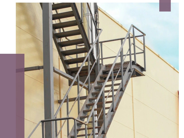 Пожарные лестницы в Лениногорске от 12384 руб. — монтаж и продажа | ПРОЛЁТ-Лнр