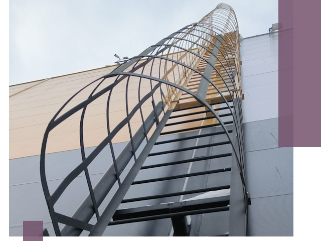 Изготовление и монтаж пожарных лестниц в Лениногорске профессионально