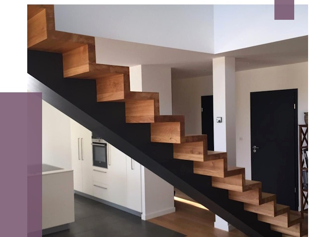 Изготовление деревянных лестниц в Лениногорске от 87720 руб. | ПРОЛЁТ-Лнр