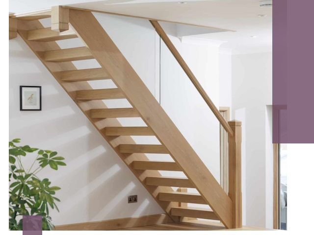 Изготовление деревянных лестниц под ключ в Лениногорске для дома