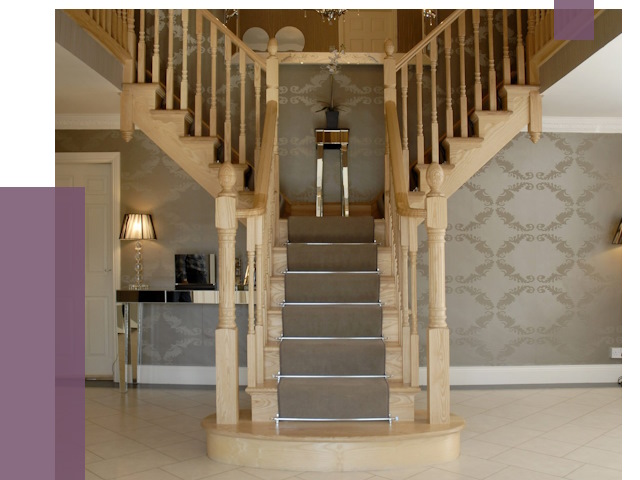 Монтаж деревянных лестниц в Лениногорске от 7688 руб. 