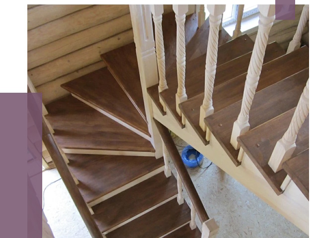 Реставрация деревянных лестниц в Лениногорске от 4334 руб.