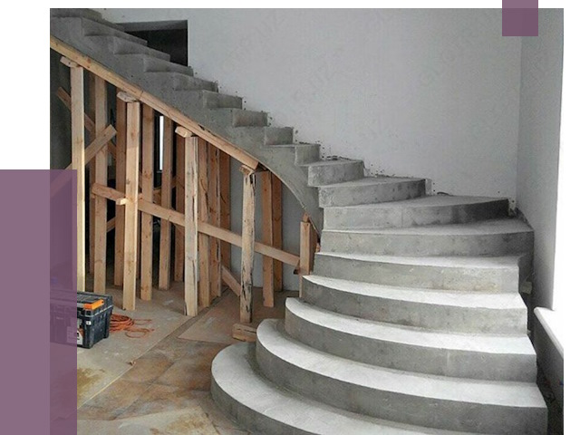 Изготовление бетонных лестниц под ключ в Лениногорске от 20124 руб. | ПРОЛЁТ-Лнр