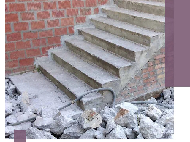 Демонтаж бетонных лестниц в Лениногорске: быстро и безопасно