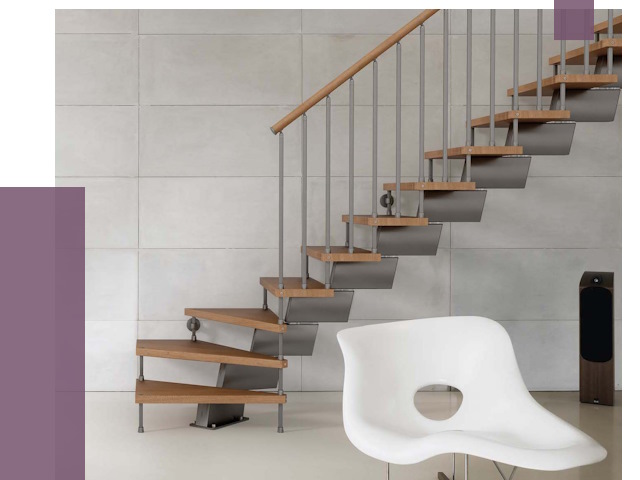 Монтаж модульных лестниц в Лениногорске от 6398 руб. 