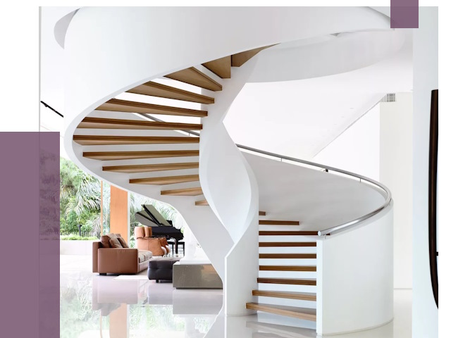 Винтовые лестницы в Лениногорске под ключ от 49020 руб. | ПРОЛЁТ-Лнр