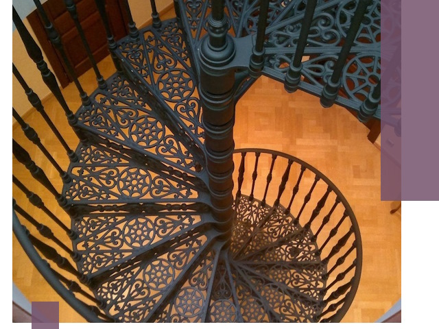 Винтовые лестницы под ключ в Лениногорске: производство и монтаж