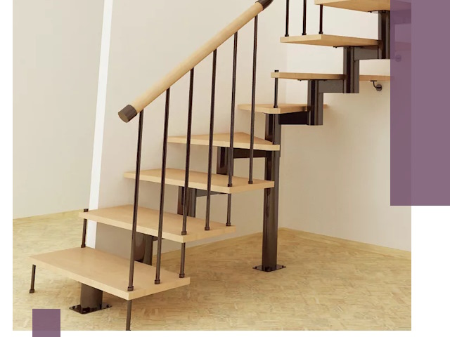 Монтаж лестниц на больцах в Лениногорске — быстро и надежно