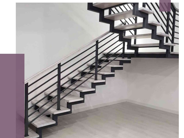 Лестницы на металлокаркасе под ключ в Лениногорске от 12900 руб. | ПРОЛЁТ-Лнр