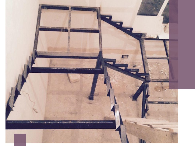 Монтаж лестниц на металлокаркасе в Лениногорске быстро и качественно