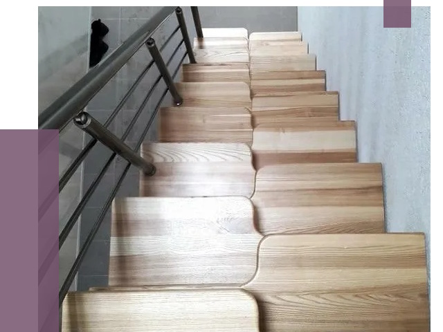 Лестницы гусиный шаг в Лениногорске от 13158 руб. под ключ | ПРОЛЁТ-Лнр