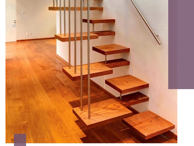 Лестницы «гусиный шаг» на заказ в Лениногорске для узких пространств