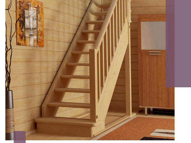 Лестницы эконом класса под ключ в Лениногорске — недорого и быстро