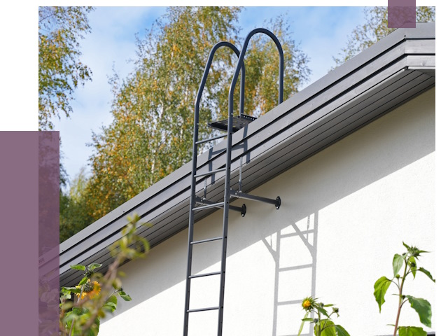 Лестницы на крышу в Лениногорске от 19298 руб. — монтаж и монтаж ПРОЛЁТ-Лнр