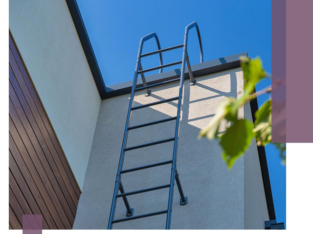 Лестницы на крышу в Лениногорске — изготовление, монтаж, демонтаж