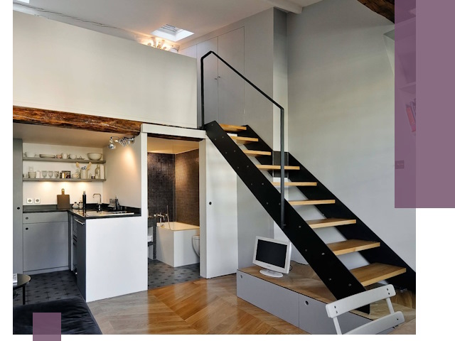 Лестницы на антресоль под ключ в Лениногорске — изготовление и монтаж