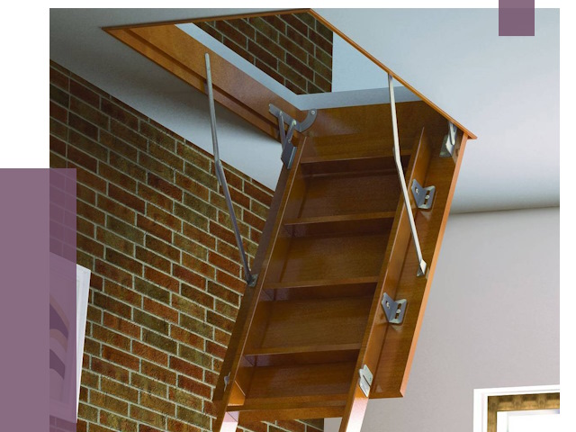 Установка чердачной лестницы в Лениногорске от 7895 руб. | ПРОЛЁТ-Лнр