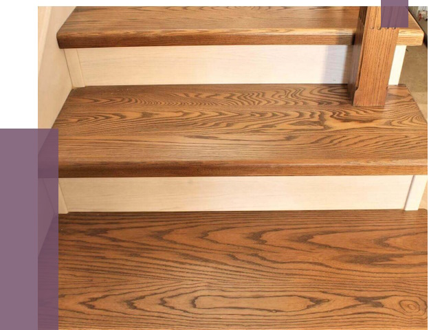 Буковые лестницы под ключ в Лениногорске от 12642 руб.