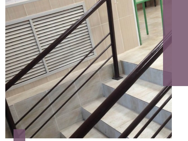 Изготовление перил из металла под ключ в Лениногорске