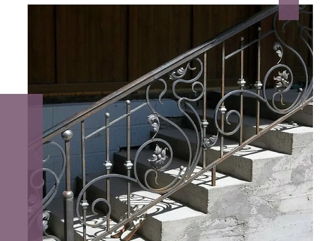 Кованые перила в Лениногорске от 8772 руб. под ключ — качество от ПРОЛЁТ-Лнр
