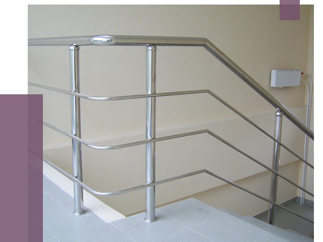 Алюминиевые перила в Лениногорске от 6398 руб. под ключ | ПРОЛЁТ-Лнр