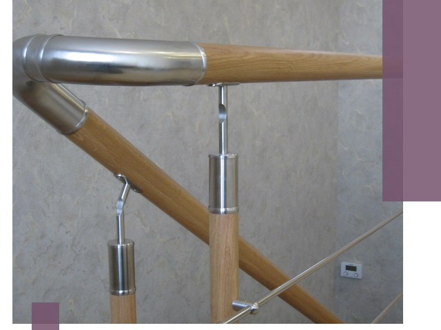 Комбинированные перила на заказ в Лениногорске — монтаж и производство