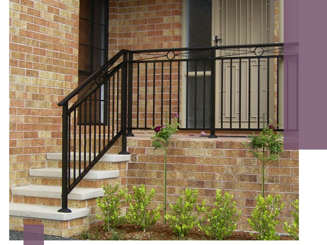 Уличные перила из металла под ключ в Лениногорске