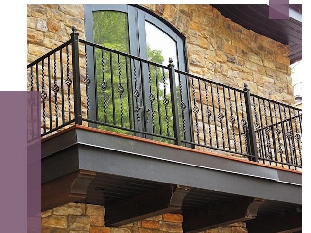 Балконные ограждения в Лениногорске от 8101 руб. — купить | ПРОЛЁТ-Лнр