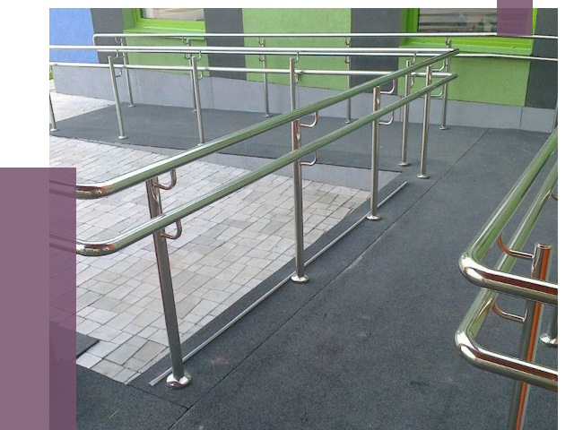 Ограждения пандусов в Лениногорске от 4386 руб. монтаж | ПРОЛЁТ-Лнр