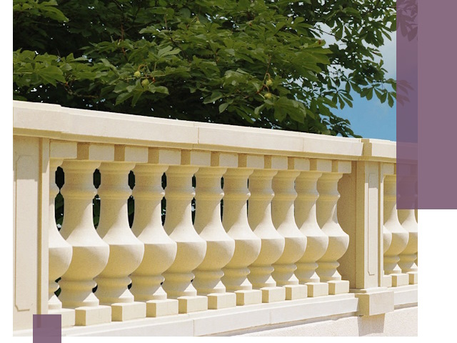 Установка балюстрады в Лениногорске: изготовление и монтаж под ключ