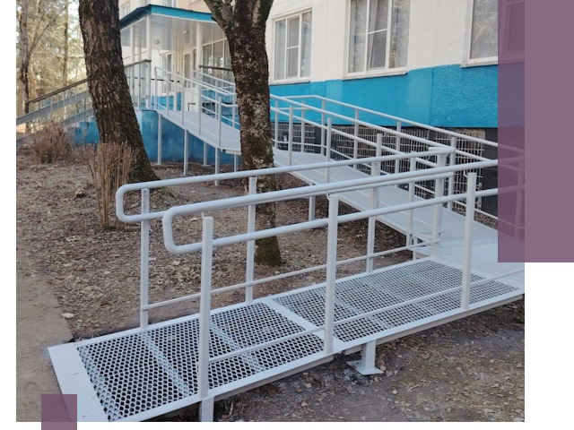 Пандусы под ключ в Лениногорске: изготовление, монтаж и демонтаж