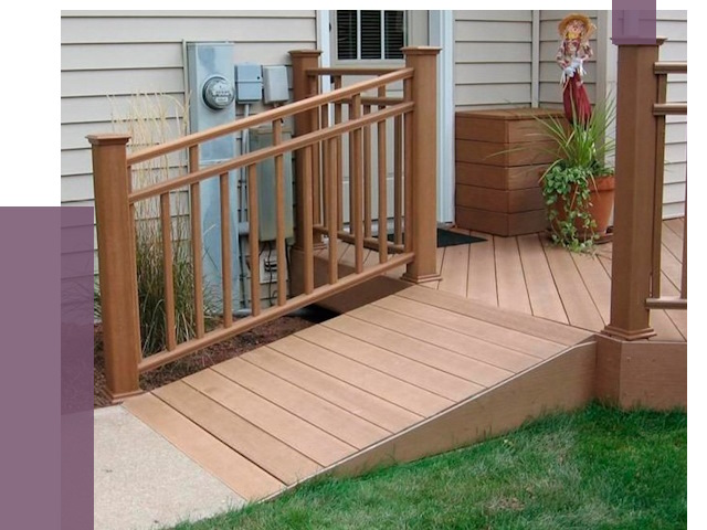 Пандус на крыльцо в Лениногорске под ключ от 7843 руб.