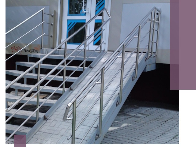 Пандус на крыльцо под ключ в Лениногорске: монтаж и изготовление