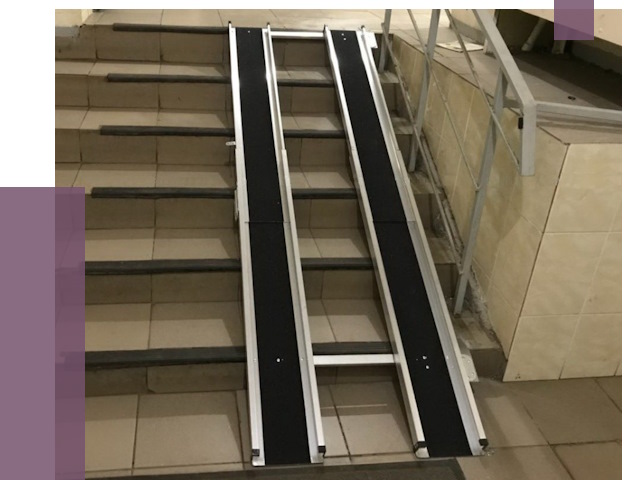 Установка пандуса в подъезд в Лениногорске от 8050 руб. под ключ | ПРОЛЁТ-Лнр