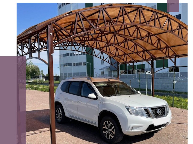 Недорогие навесы в Лениногорске от 43344 руб. | ПРОЛЁТ-Лнр