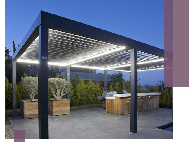 Навесы отдельно стоящие под ключ в Лениногорске из металла и поликарбоната