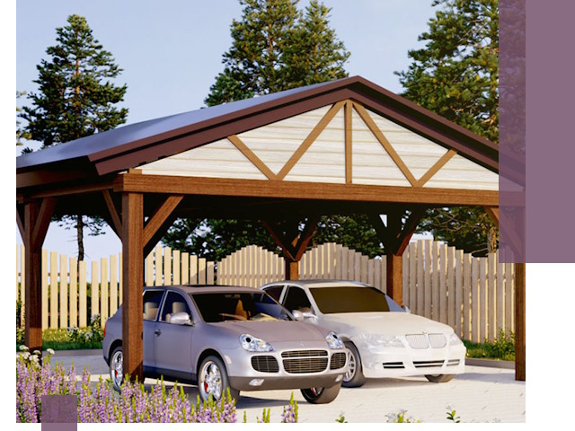 Навесы для автомобиля в Лениногорске — изготовление и монтаж