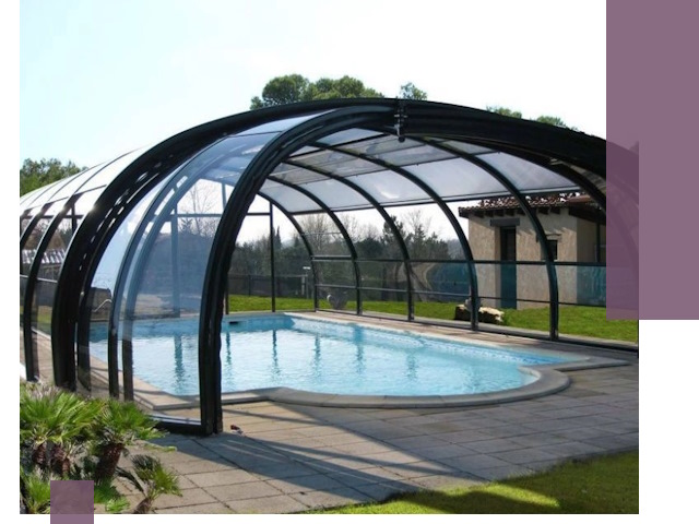 Навесы для бассейна в Лениногорске: изготовление и монтаж под ключ