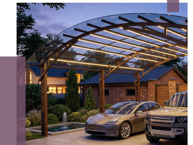 Металлические навесы в Лениногорске от 12797 руб. под ключ — ПРОЛЁТ-Лнр