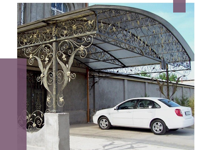 Кованые навесы в Лениногорске от 14706 руб. | ПРОЛЁТ-Лнр