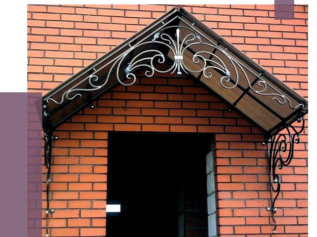 Металлические козырьки в Лениногорске от 10784 руб. 