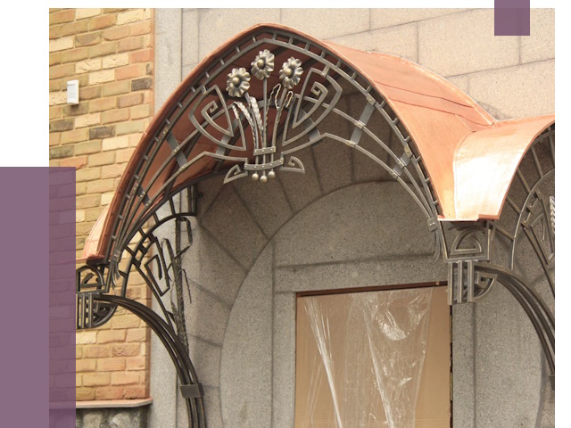 Арочные козырьки в Лениногорске от 14706 руб. 