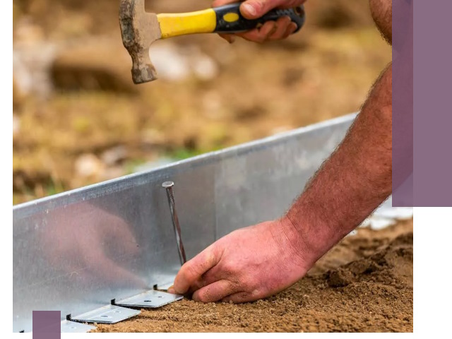 Монтаж металлических бордюров в Лениногорске быстро и качественно