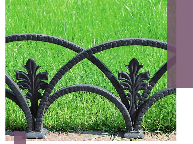 Декоративные металлические бордюры под ключ в Лениногорске