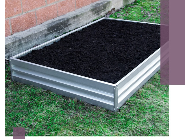 Металлические бордюры для грядок в Лениногорске: прочность и аккуратность