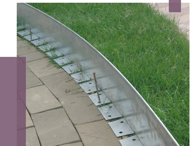 Металлические бордюры для тротуаров в Лениногорске от 8772 руб.