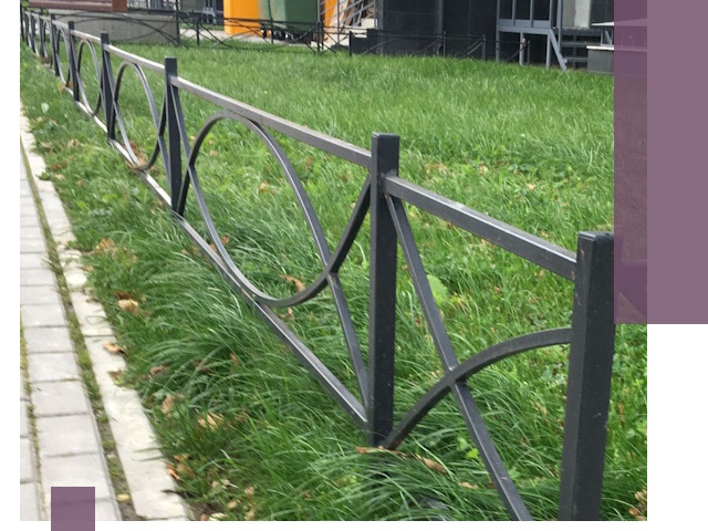 Газонные ограждения из металла в Лениногорске — монтаж и продажа