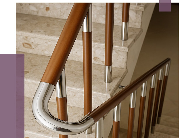 Монтаж поручней в Лениногорске от 9804 руб. монтаж под ключ | ПРОЛЁТ-Лнр