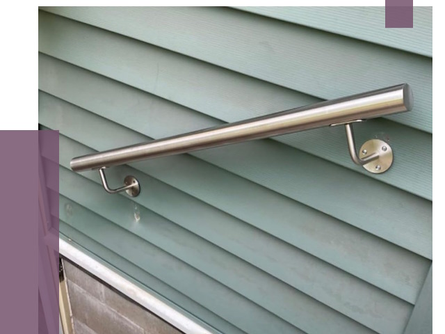 Поручни из нержавеющей стали в Лениногорске от 7740 руб.  | ПРОЛЁТ-Лнр