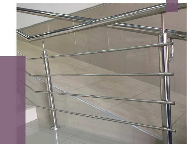 Изготовление поручней из нержавеющей стали в Лениногорске